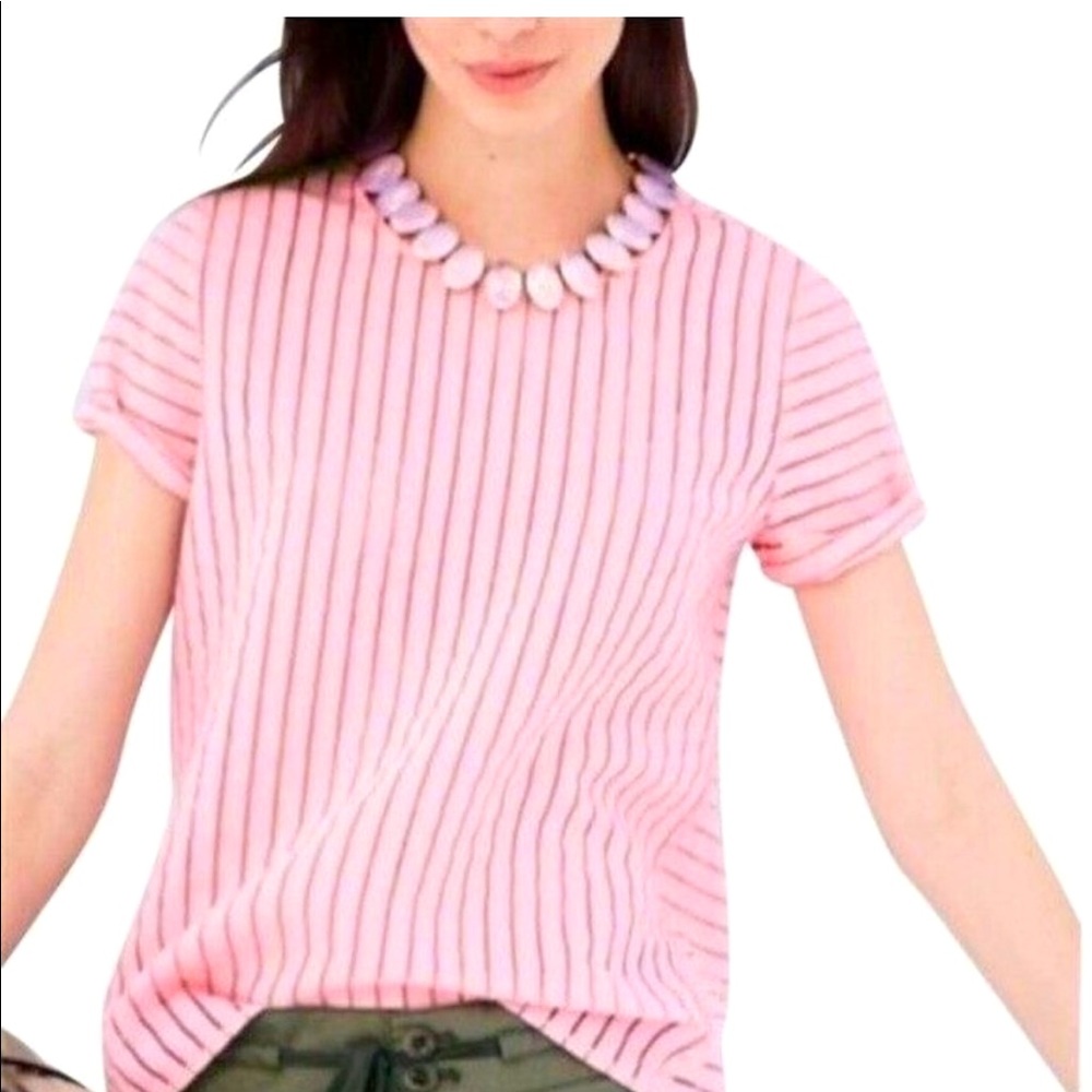 Pretty pink J Crew top